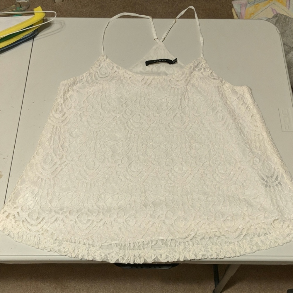Lace tank